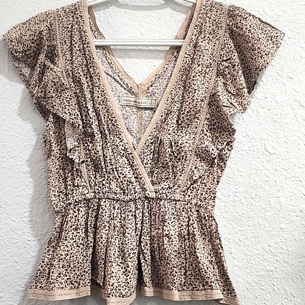 Abercrombie & Fitch Animal Print Tops for Women